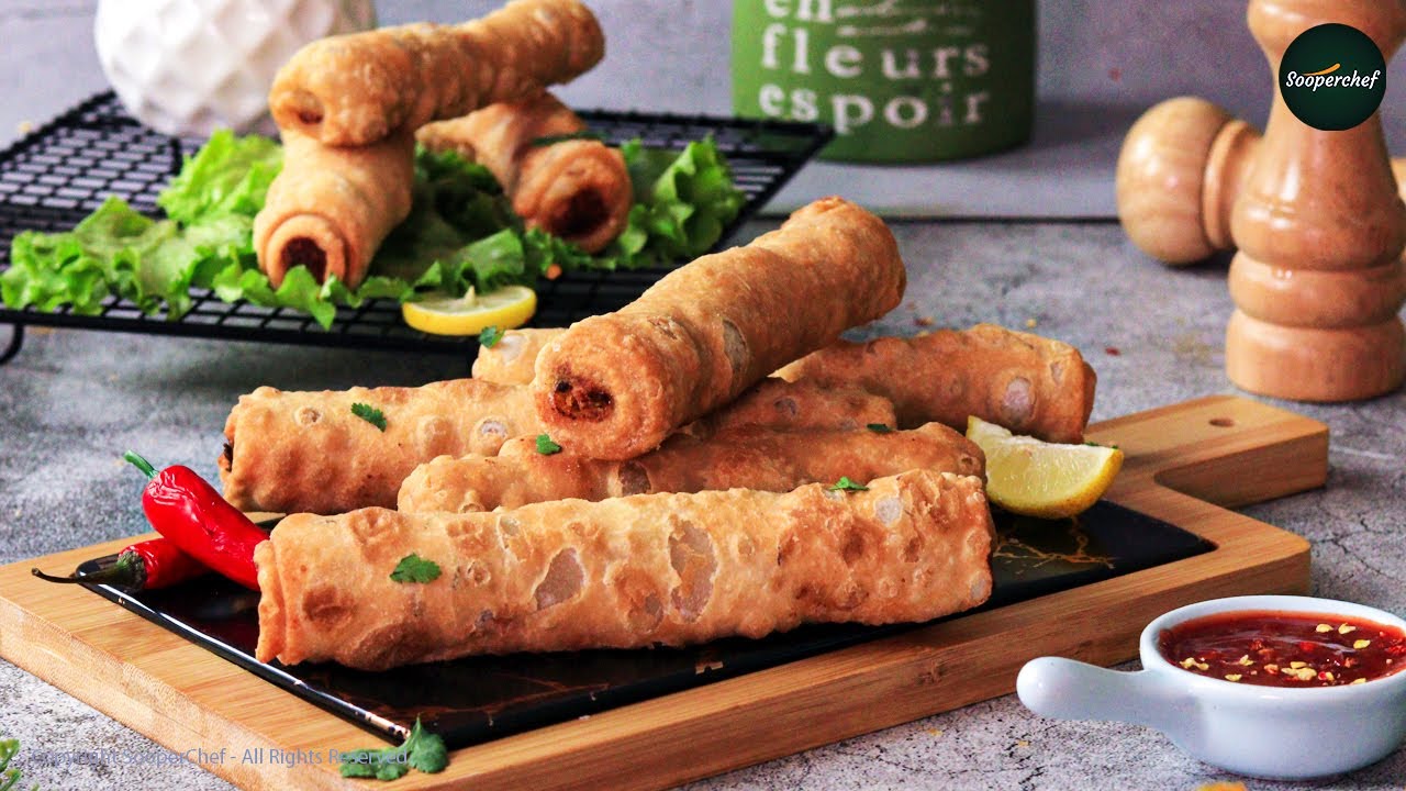 Картофельные самосы-роллы | Рецепт самосы с роллами Aloo от SooperChef (рецепты для ифтара)