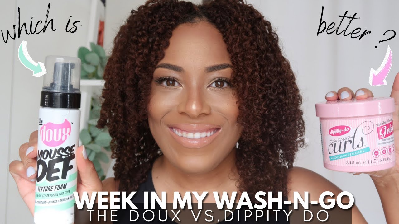 THE DOUX  VS. DIPPITY DO| WEEK IN MY WASH N GO| WHICH IS BETTER?!?!?