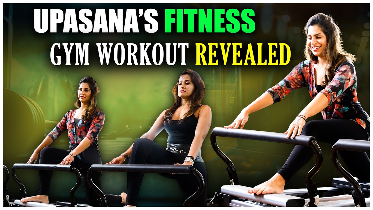 Upasana Ram Charan Konidela Workout in Gym | Upasana Kamineni | Hybiz TV