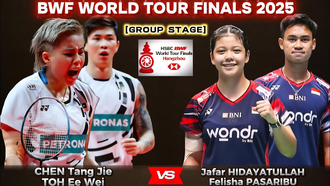 Chen Tang Jie/Toh Ee Wei (MAS) vs Jafar/Felisha (INA) | World Tour Finals 2025