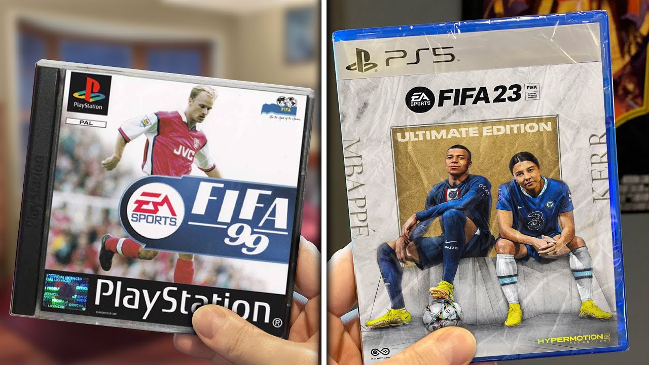 EVERY FIFA COVER: FIFA 94 - FIFA 23