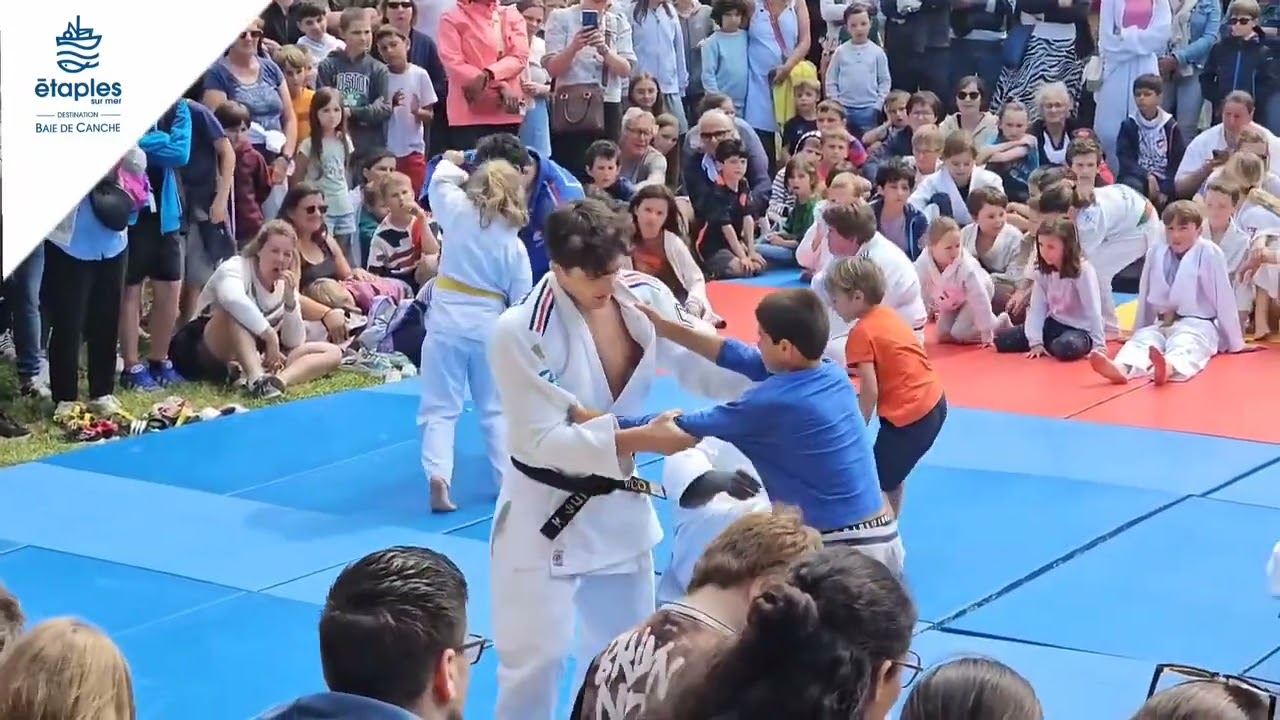 [ÉTAPLES SUR MER] - DÉMONSTRATION ET ENTRAINEMENT SUR LE PORT AVEC L'ÉQUIPE DE FRANCE DE JUDO