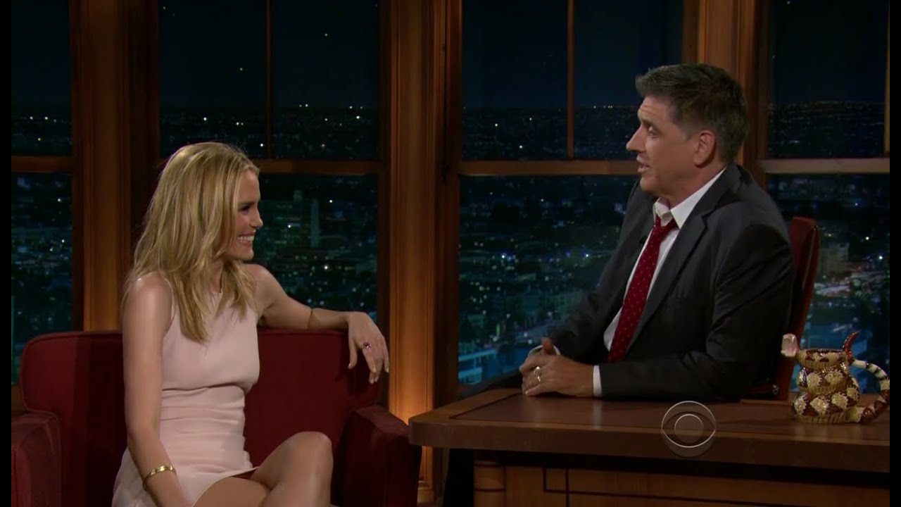 Late Late Show with Craig Ferguson 8/31/2011 Leslie Bibb, Louie Anderson