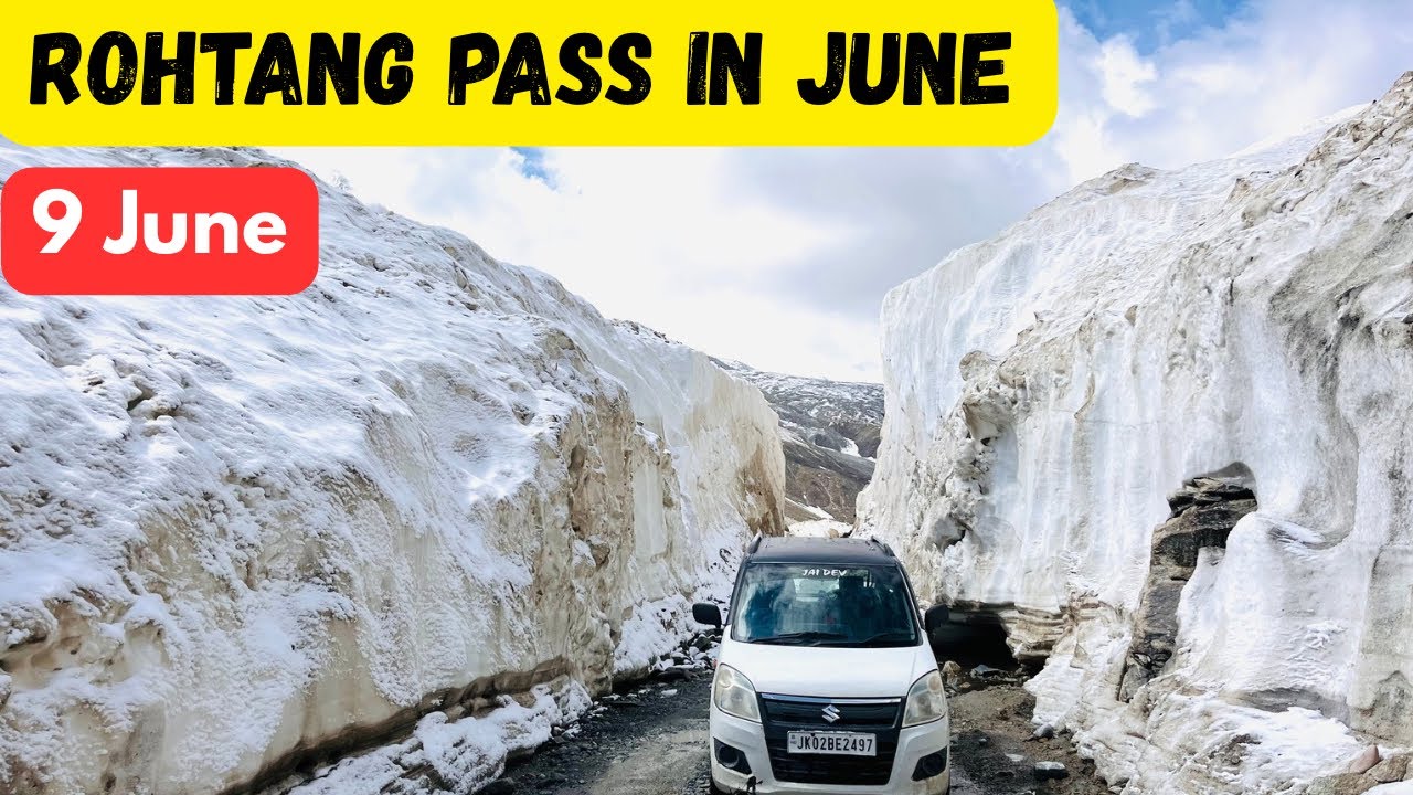 Manali to Rohtang Pass | Manali to Atal Tunnel | Weather & Snow Update |