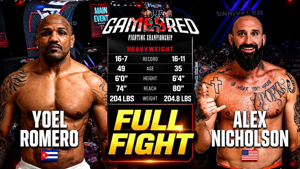 FULL FIGHT | Yoel Romero vs. Alex Nicholson