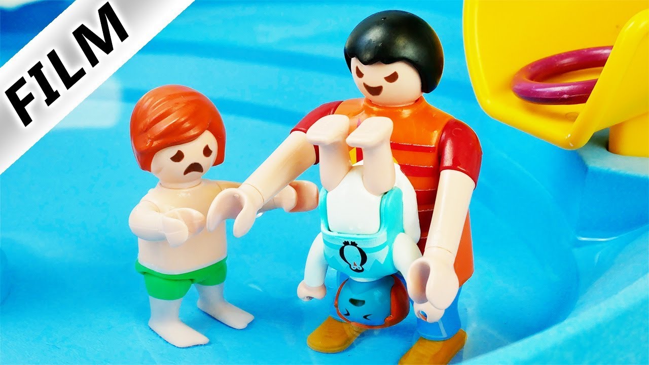 Playmobil Film deutsch EMMA UNTER WASSER GEDRÜCKT - Kann Julian ihr helfen? Kinderfilm Familie Vogel