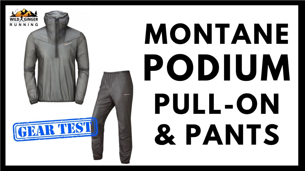Are these the BEST lightweight waterproof jacket & trousers? (Total 210g!) Montane Podium kit REVIEW