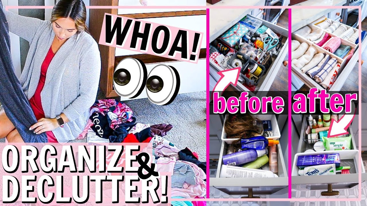 DECLUTTER AND ORGANIZE WITH ME 🤯eXtReMe! | Alexandra Beuter