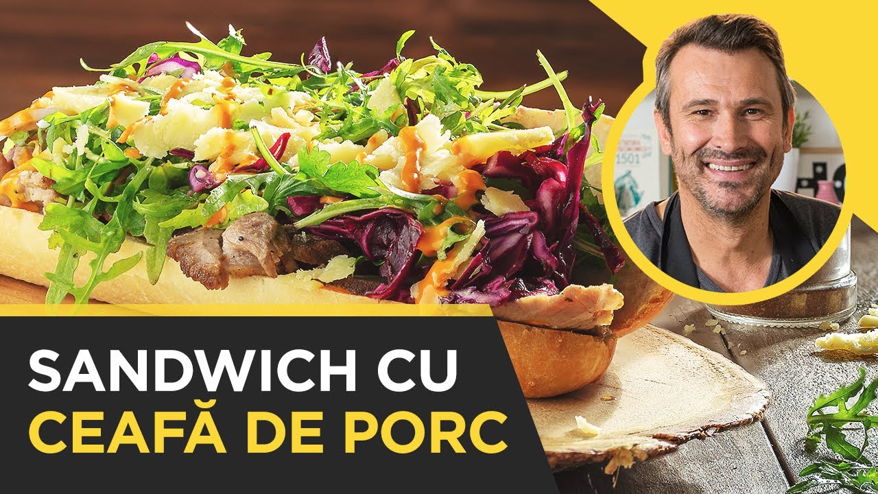 Sandwich cu ceafa de porc | PENNY Market si Chef Nicolai Tand