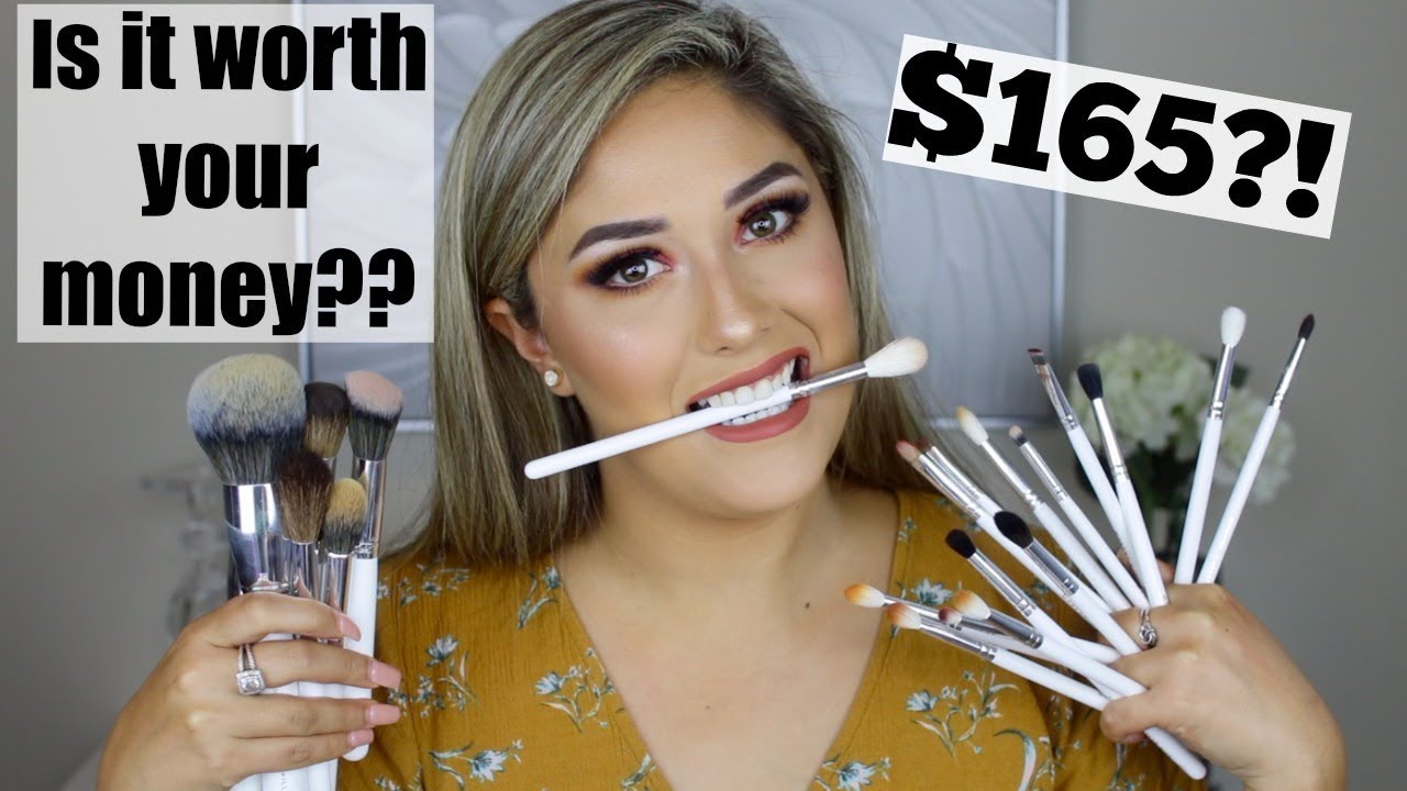 MORPHE X JACLYN HILL THE MASTER COLLECTION BRUSH SET REVIEW