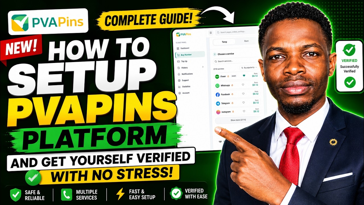 How to Set Up a PVA Pins Platform and Get Verified Successfully