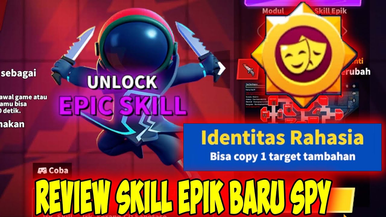 REVIEW SKILL EPIK SPY !! Super Sus Indonesia