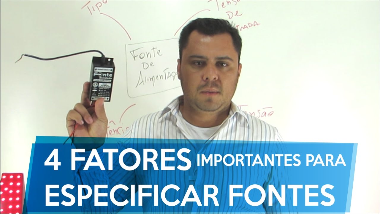 4 Fatores Importantes para Especificar Fontes Para M&oacute;dulos em LED