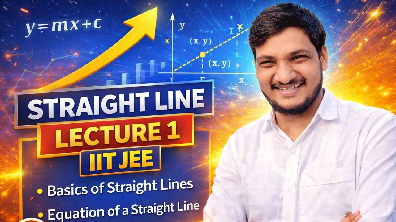 Straight line lecture 1( IIT Jee) #jeemains #jee #pyqs 