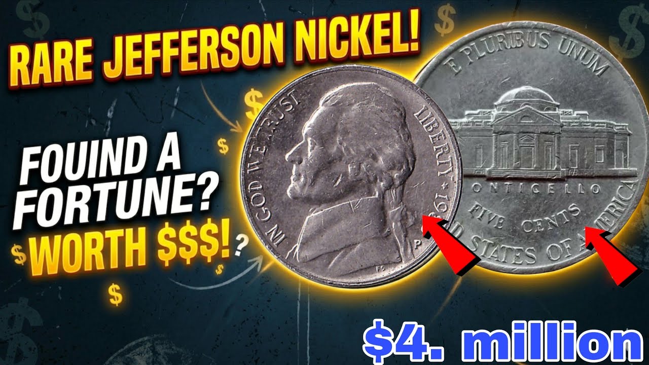 Top 4 Most Valuable Jefferson Nickels Ever Found | Rare Nickel Coins Numis Secrets