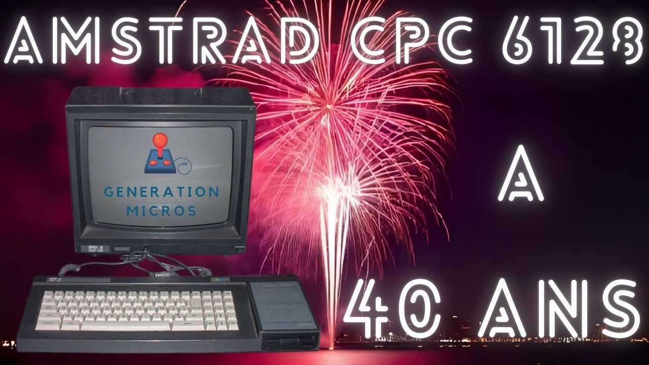 L'Amstrad CPC 6128 a 40 ans. On analyse son arriv&eacute;e en France.
