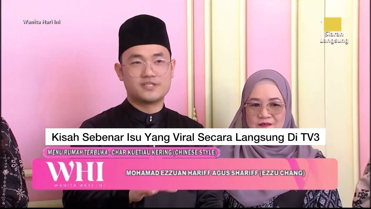 Kisah Sebenar Isu Yang Viral Secara Langsung Di TV3