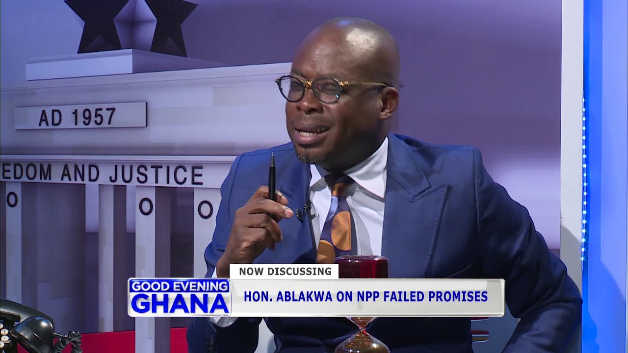 Hon. Okudzeto and Paul Adom Otchere in a banter over NPP's 1D-1F promise.