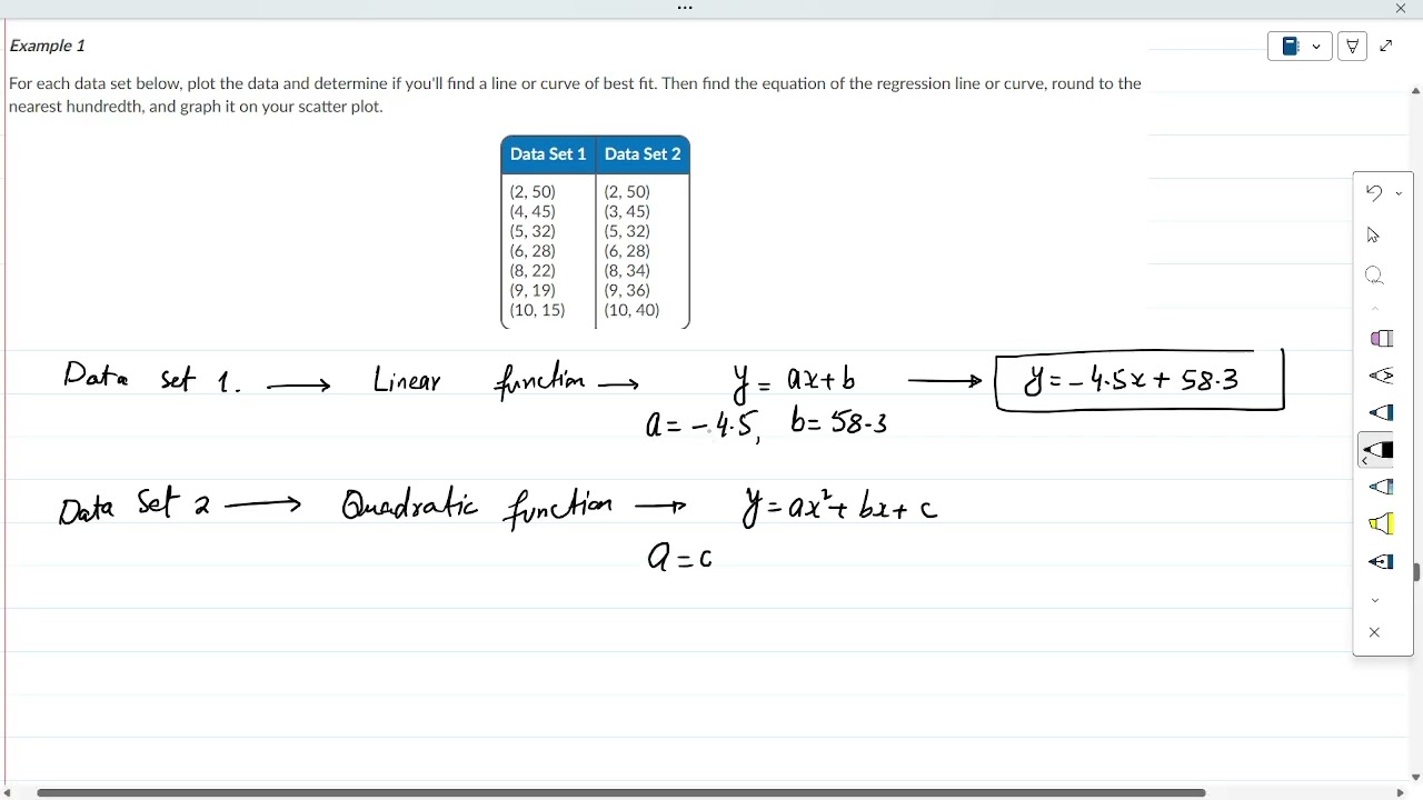 Lesson 5 | Polynomial interpolation | Cubic, Quadratic, Linear
