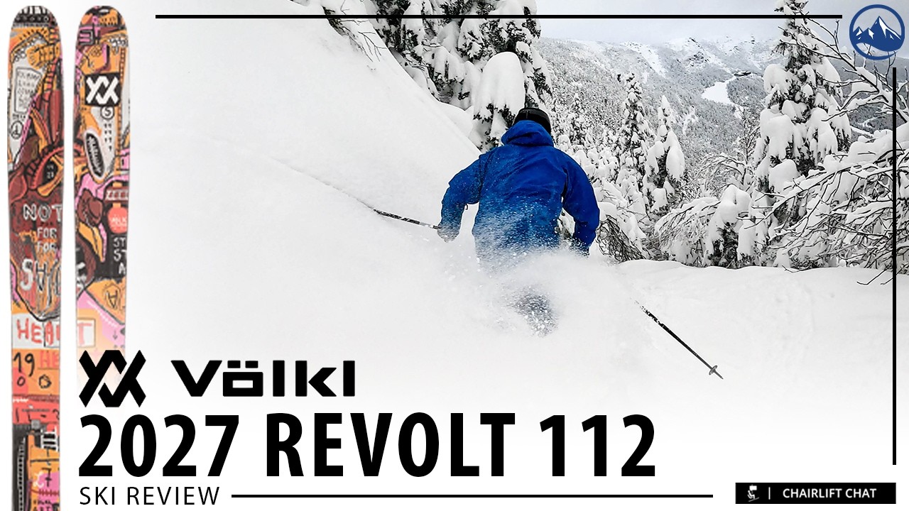 Обзор лыж Volkl Revolt 112 2027 года от SkiEssentials