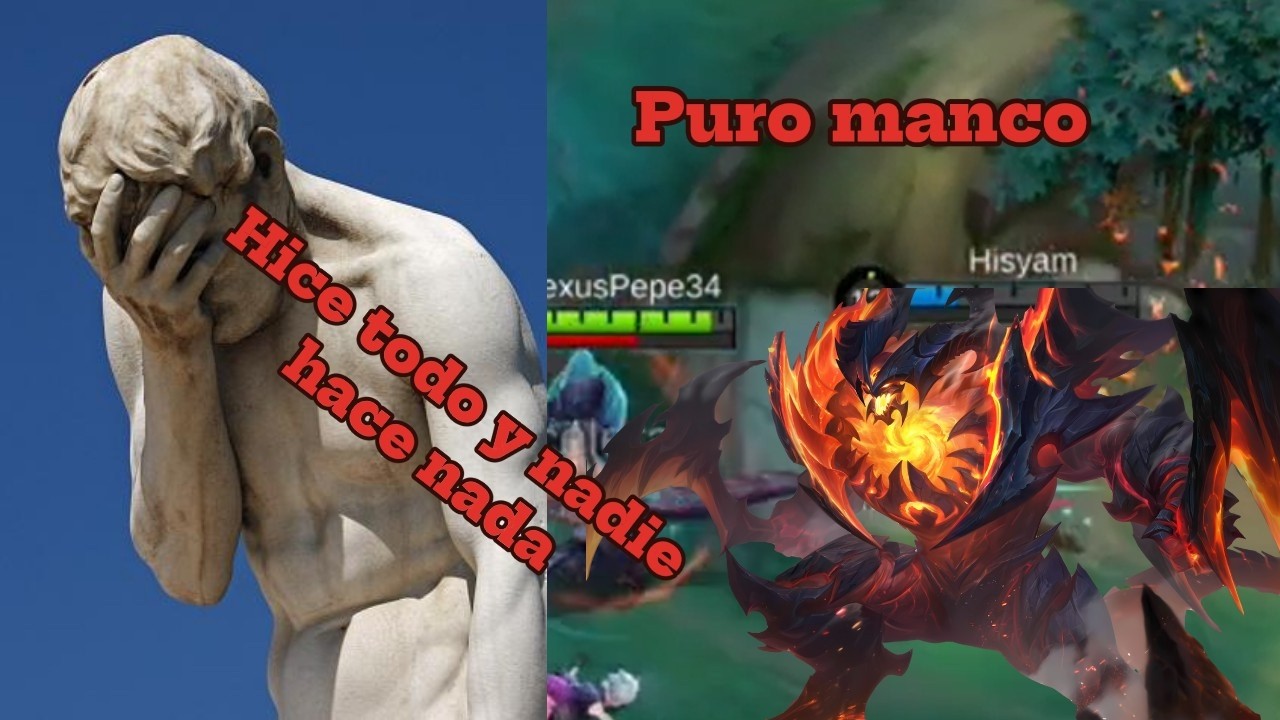 Puro manco en mi partida