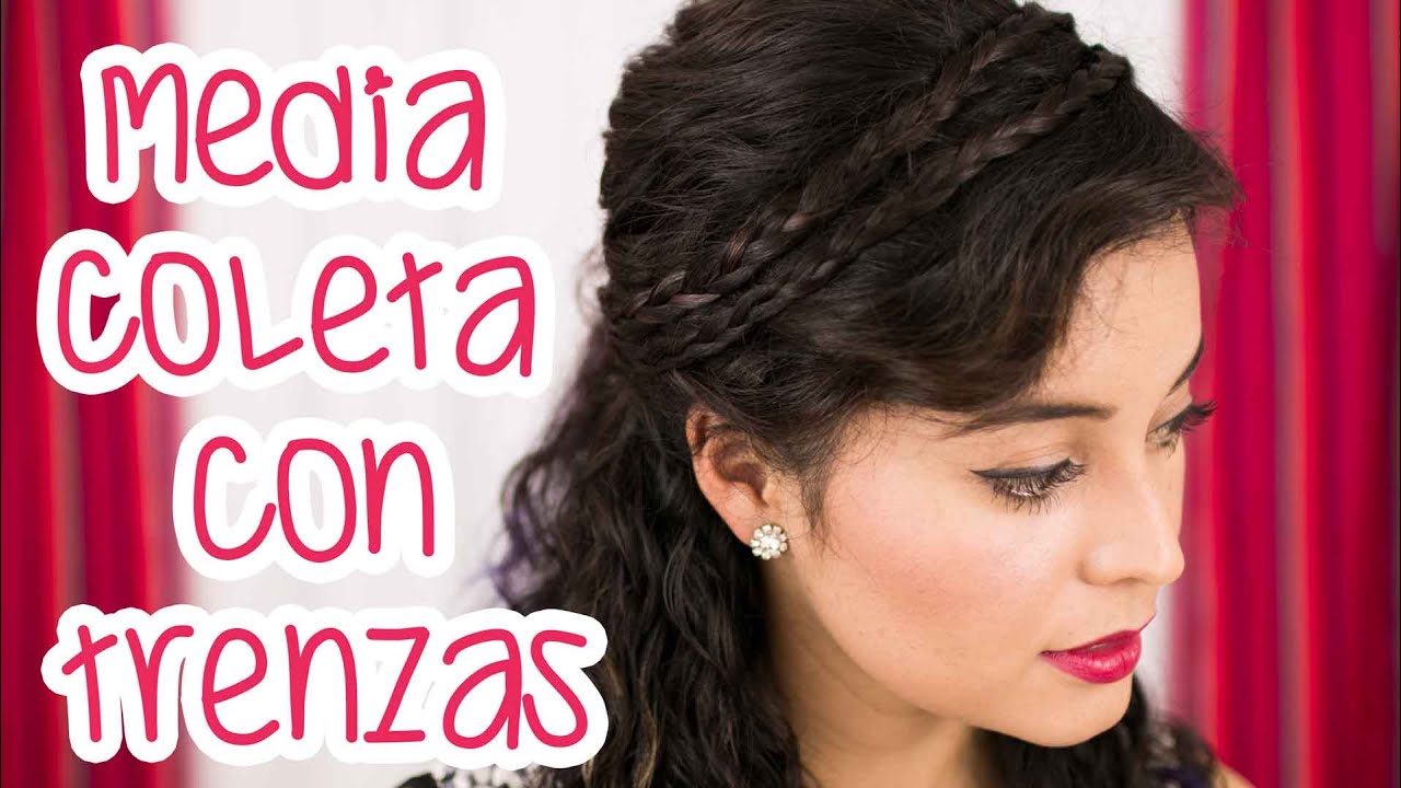 PEINADO CON TRENZAS PARA CABELLO CHINO