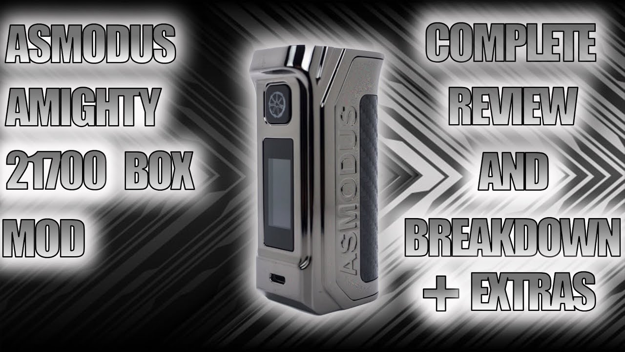 ASMODUS AMIGHTY 21700 BOX MOD REVIEW + A CHANCE TO SCORE ONE