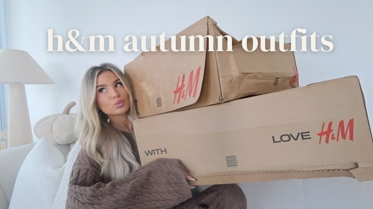 Осенние образы от H&M 🍂 | милые куртки, ботинки, трикотаж и многое другое