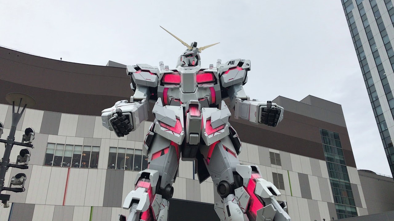 Diver City Unicorn Gundam transformation
