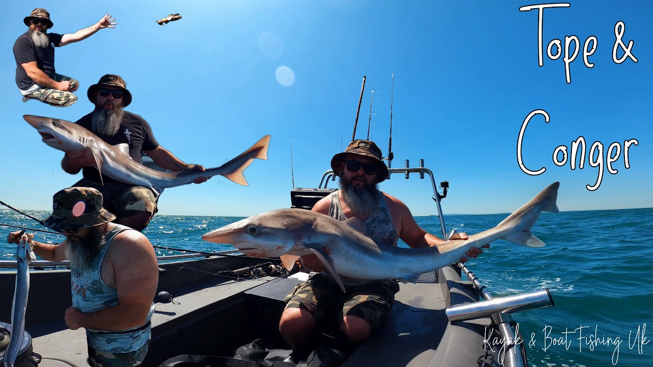 SHARK FISHING IN BAD WEATHER & OLD MAN CRASHES IN ME! - Sea Fishing - Small Boat Fishing #seafishing