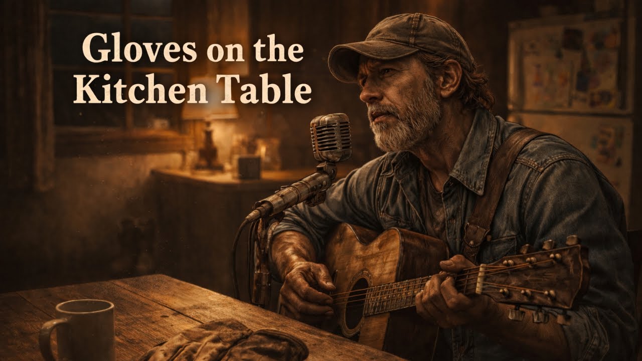 Gloves on the Kitchen Table – A Working Man’s Country Folk Story (Official Audio)