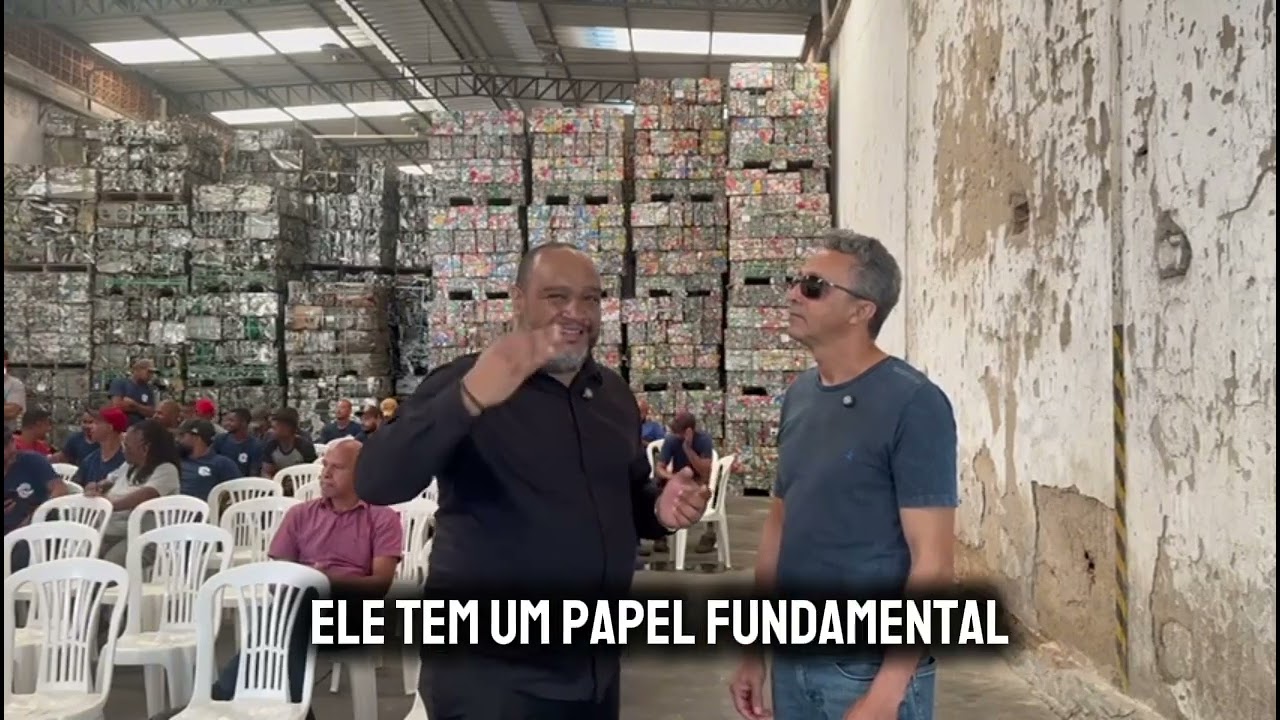 Entrevista com Camilo o proprietário da E3 Reciclagens s alumínios