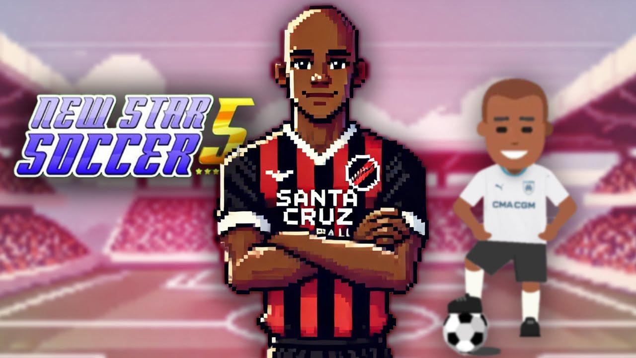 MODO JOGADOR COM O FILHO DO ZÉ RATO  - NEW SOCCER STAR 5 EP 02