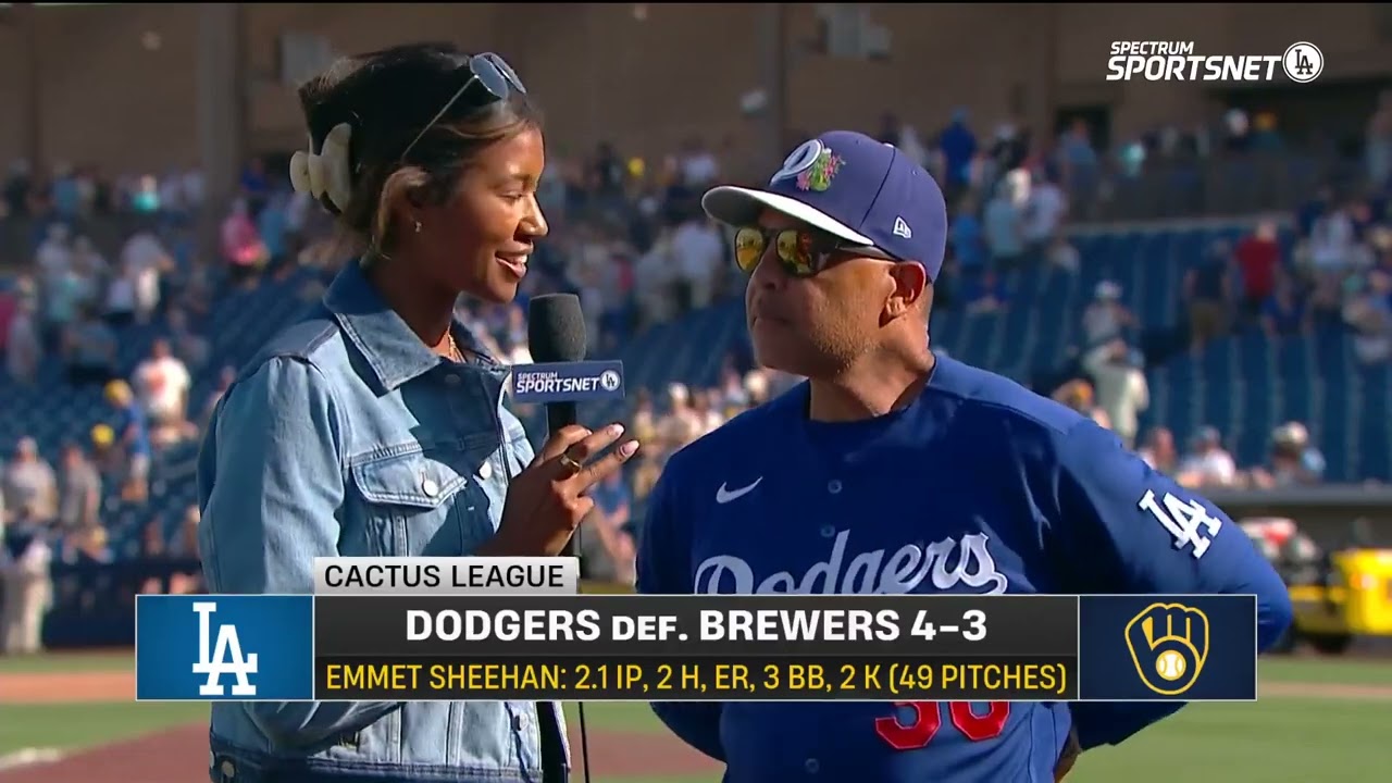 Dave Roberts Talks About Emmet Sheehan and How He'll Refine His Stuff As He Goes On