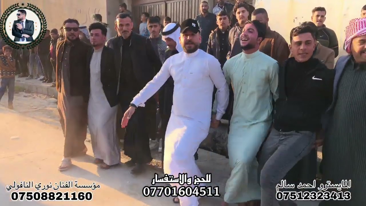 كبير نينوى نوري النافولي المايسترو الكبير احمد سالم حفلة قرية كبر العبد زواج انمار الحمداني
