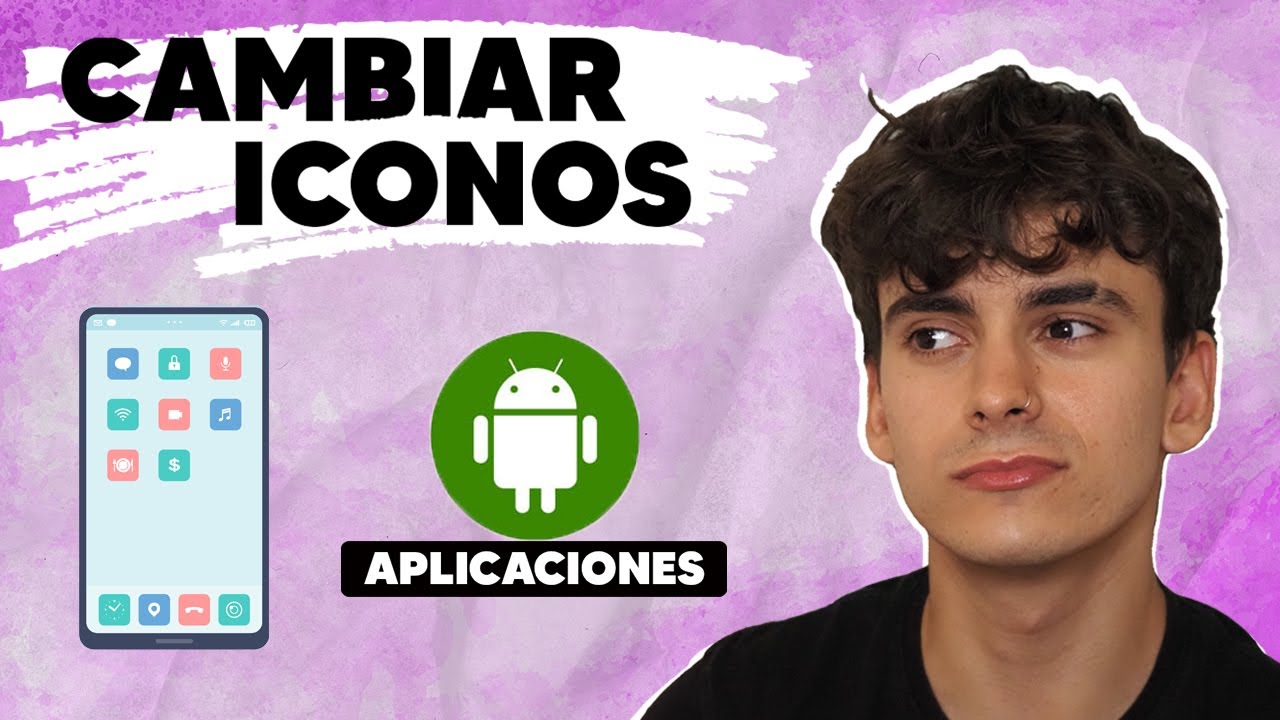 💜 Como CAMBIAR LOS ICONOS de las APLICACIONES en ANDROID 2024 ✅ Con MYTHEME 🟫