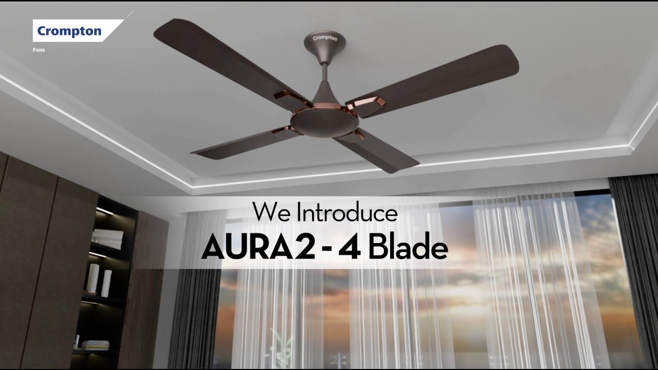 Crompton Aura 2 - 4 Blade Fan