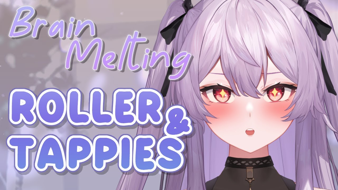 【ASMR】Brain Melting Tappies, Roller & Crunching for Perpetual Relaxation~ 2 Hrs