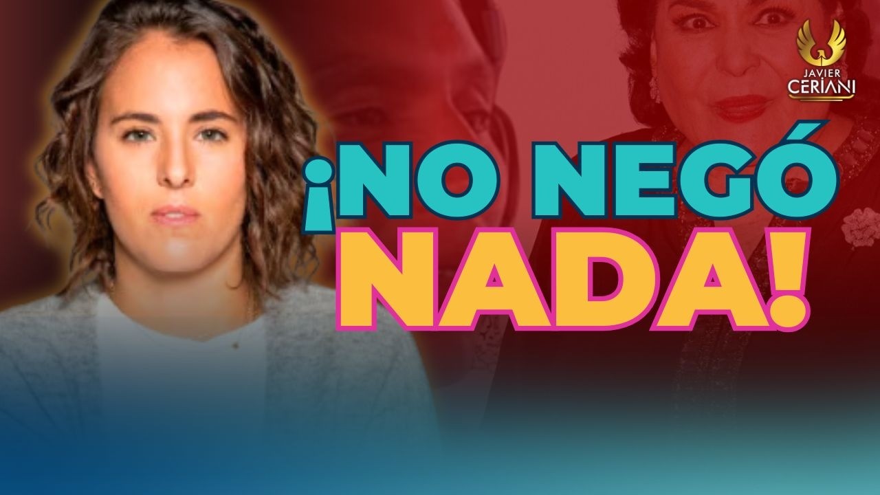 Saskia Niño de Rivera no niega lo que dijo el recluso de Carmen Salinas sobre r1tu4l