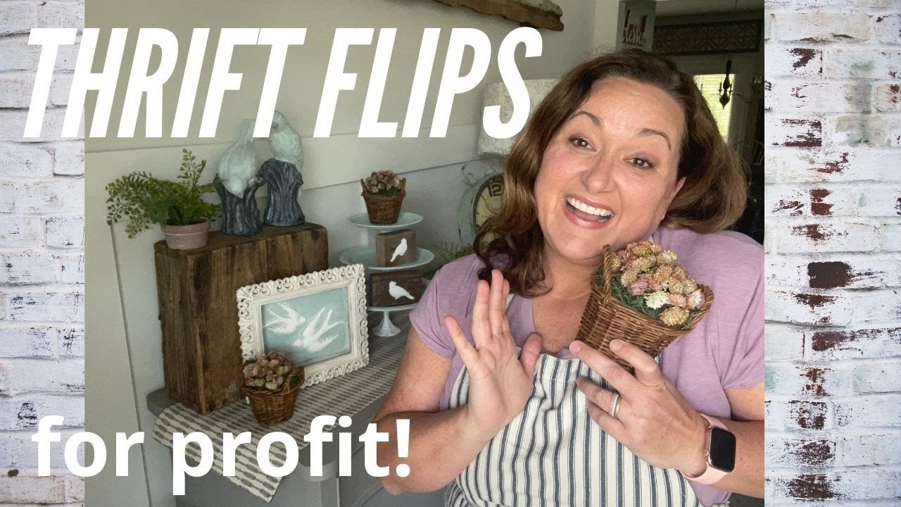 Thrift Flips for profit ~ thrift to treasure ~ Bird makeovers