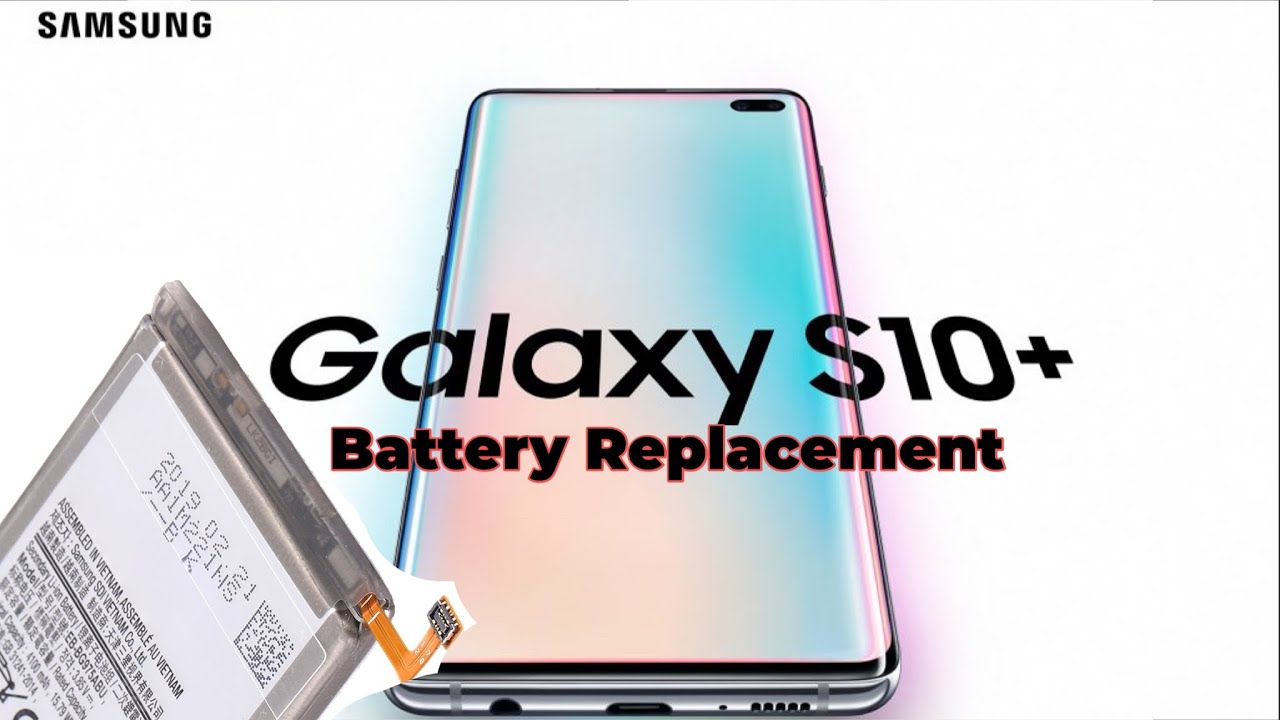How to Samsung S10+ Battery Replacement and Reassembly | Samsung G975 s10 Plus Battery Replacement!