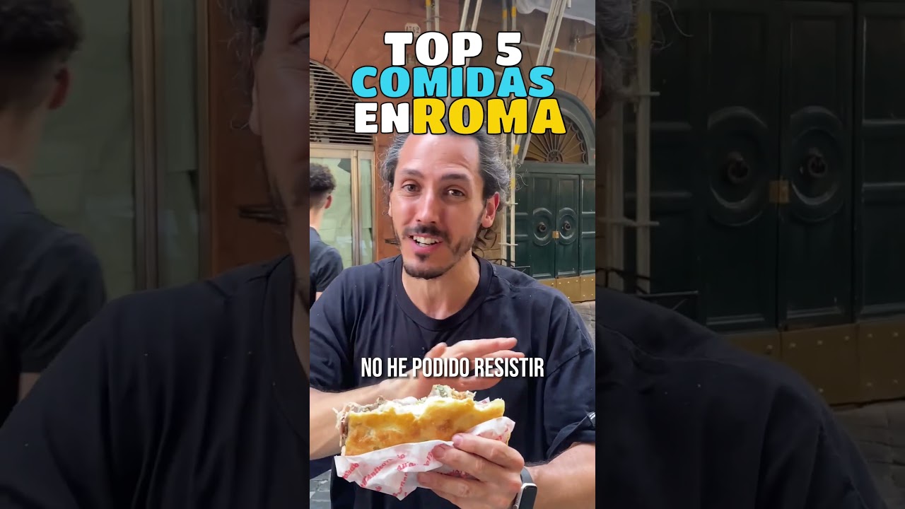 TOP 5 LUGARES D&Oacute;NDE COMER EN ROMA *BUEN&Iacute;SIMOS Y BARATOS* 🍕🇮🇹🍝
