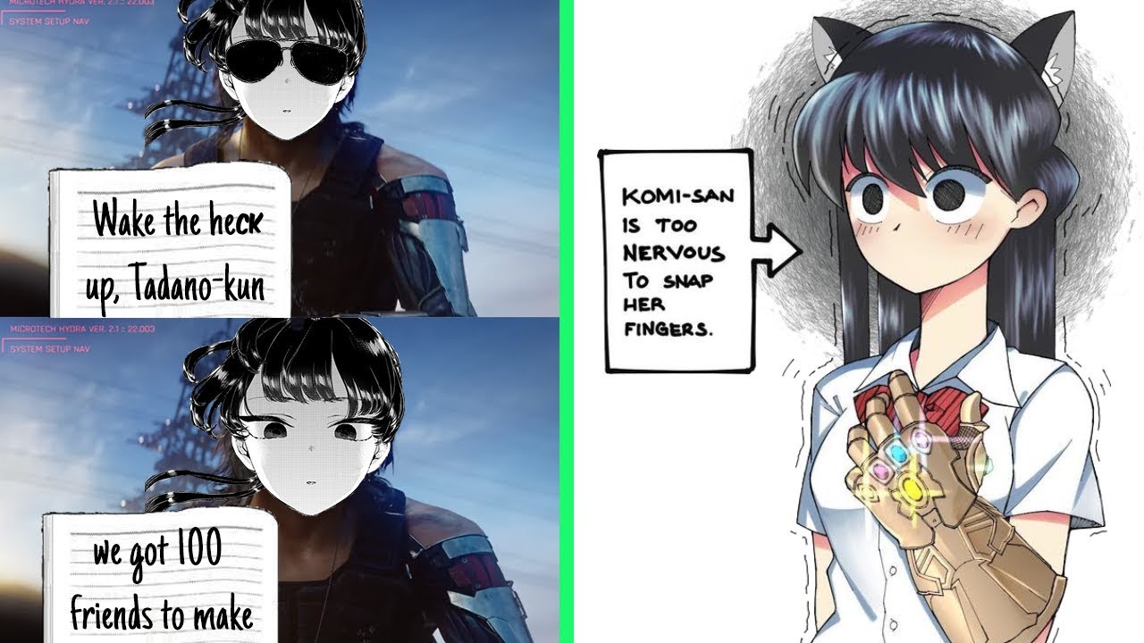 Komi Can't Communicate Memes are just TOO WHOLESOME