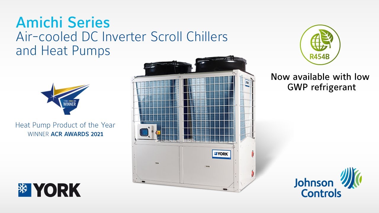 Johnson Controls presents Amichi chiller of YORK