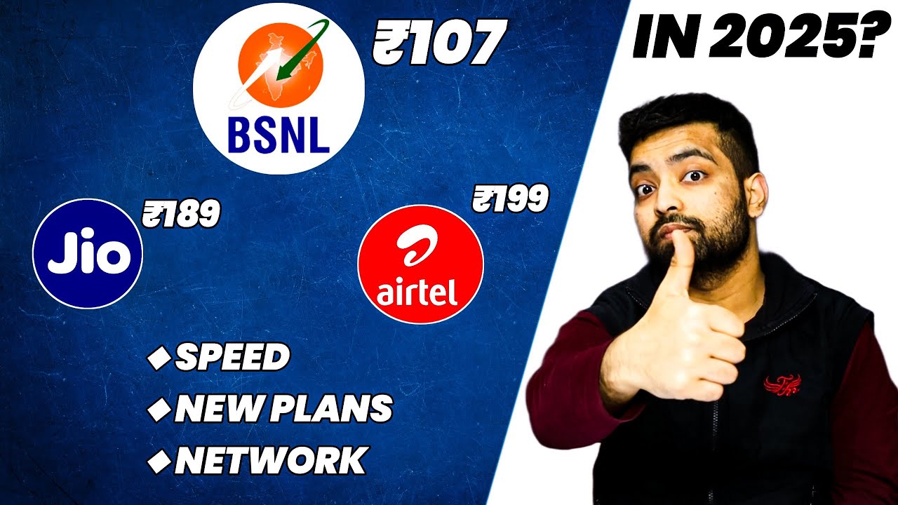 Should You Buy Or Port To BSNL SIM In 2025? ⚡️ New Plans, Speed Test, Network, 4G, 5G - Jio, Airtel