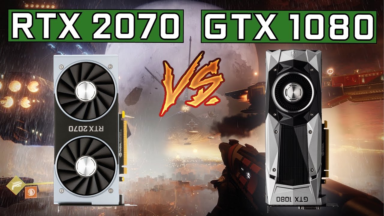 RTX 2070 vs GTX 1080 | Gaming Comparison [4K, 1440p & 1080p]