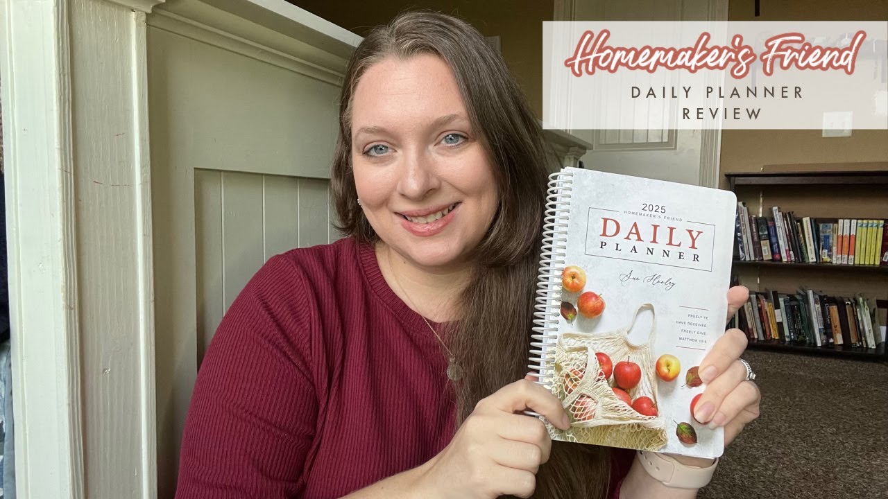 2025 Homemaker's Friend Daily Planner Review