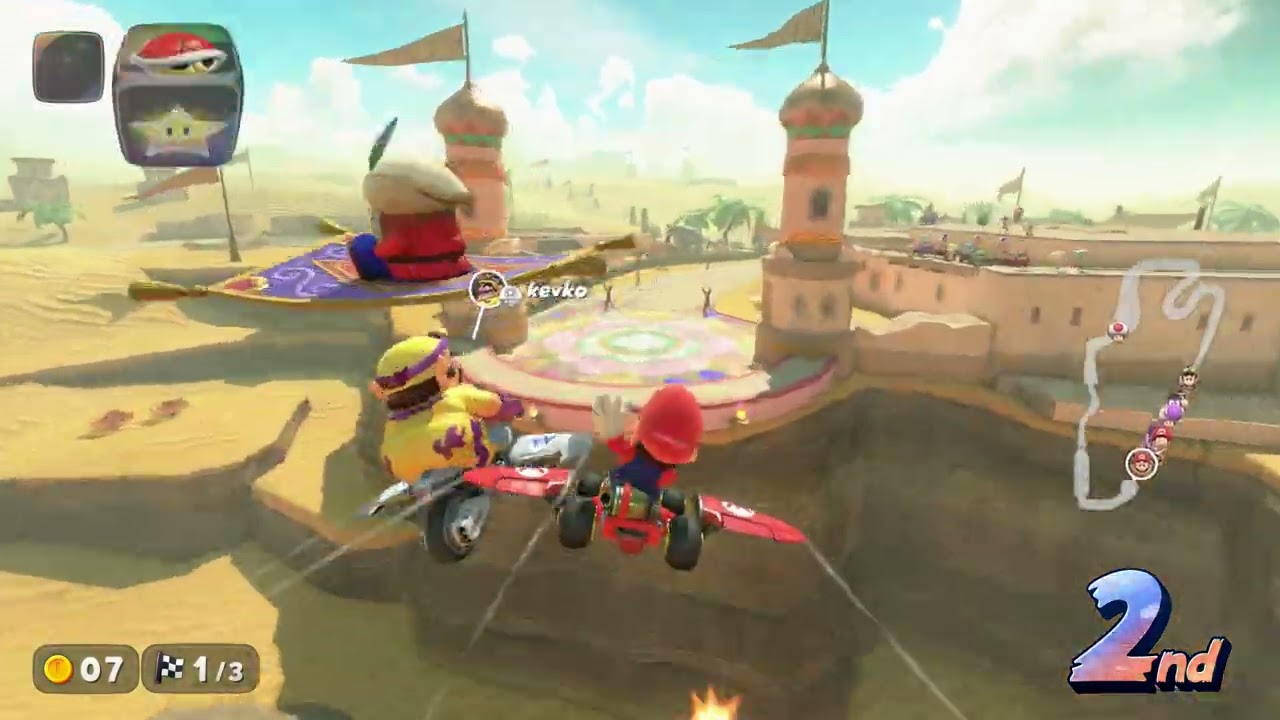 Mario Kart World: Online Race #1 (3DS Shy Guy Bazaar) [1080 HD]