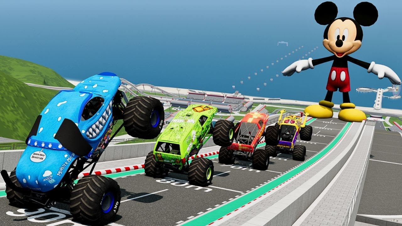 Epic High Speed Car Jumps #12 &ndash; BeamNG Drive | BNG Astar