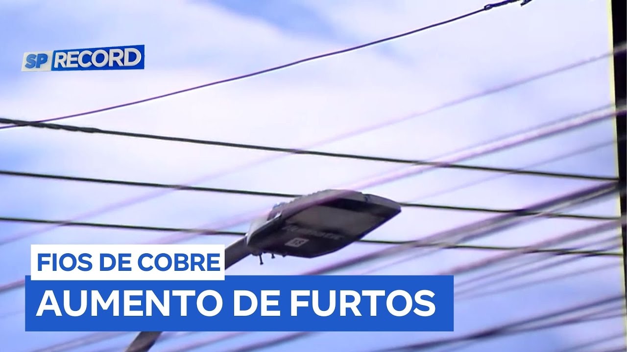 Aumento de furtos de fios de cobre preocupa empresas na Baixada Santista